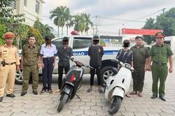 Công an xã Xuân Thới Sơn: Xác minh, xử lý nhóm thanh, thiếu niên chạy xe đạp điện lạng lách, đánh võng