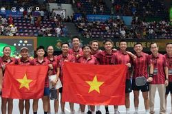 Pickleball Việt Nam tạo dấu ấn lớn tại World Cup trên sân nhà