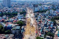 Đường Vành đai 2,5 tăng tốc thi công, hướng tới thông xe dịp 10-10