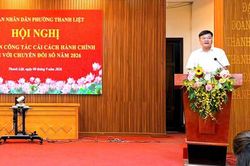 Phường Thanh Liệt tập huấn cải cách hành chính gắn với chuyển đổi số