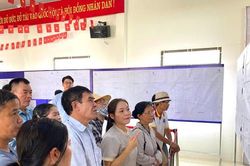 Xã Thiên Lộc: Cùng người dân hình dung tương lai khu vực ven sông Hồng