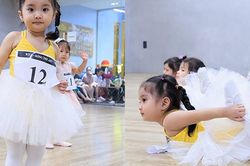 Lisa - con gái Khánh Thi 3 tuổi đã học ballet