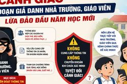 Thông tin quan trọng: Cha mẹ học sinh cần nắm rõ điều này để tránh bị lừa đảo đầu năm học mới