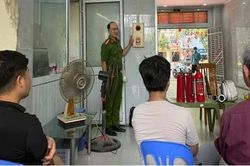 Thực tập phương án chữa cháy, cứu nạn, cứu hộ tại phường Yên Sở và xã Thanh Trì