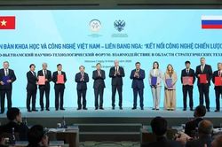 [Ảnh] Tổng Bí thư, Chủ tịch nước Tô Lâm dự Diễn đàn Khoa học và Công nghệ Việt Nam-Liên bang Nga