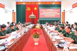 Thượng tướng Lê Quang Minh kiểm tra công tác tìm kiếm, quy tập và xác định danh tính hài cốt liệt sĩ tại tỉnh Vĩnh Long