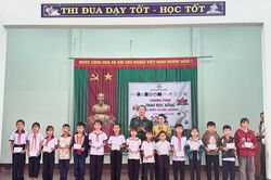 Đoàn Kinh tế - Quốc phòng 720 đồng hành cùng học sinh có hoàn cảnh khó khăn