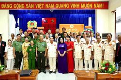 Hội Cựu Công an nhân dân xã Hiệp Đức ra mắt Ban Chấp hành khóa I
