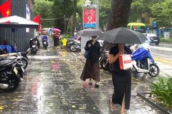 Không khí lạnh áp sát miền Bắc, nhiều nơi mưa đến mưa to