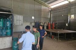 Hà Nội phát hiện nhiều cơ sở san chiết gas trái phép