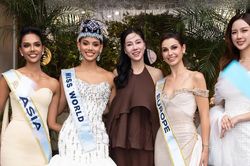 Bảo Ngọc hội ngộ Top 3 Miss World 2026 tại TP HCM
