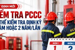 Quy định mới về kiểm tra phòng cháy chữa cháy: Cơ sở nào 1 năm, cơ sở nào 2 năm/lần?