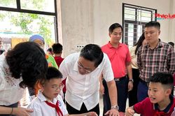 Xã Đại Thanh tăng cường kiểm tra, siết chặt an toàn và dinh dưỡng bữa ăn bán trú
