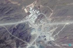 Hoạt động bất thường diễn ra gần cơ sở hạt nhân ngầm của Iran