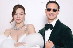 Hồ Ngọc Hà đeo trang sức 42 tỷ đồng, tình tứ không rời chồng diễn viên Kim Lý