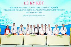 TP.HCM 'bắt tay' Nghệ An và các tỉnh tạo liên kết vùng
