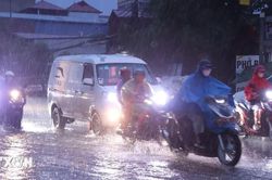 Ảnh hưởng không khí lạnh, Bắc Bộ và Trung Bộ cục bộ có mưa to đến rất to
