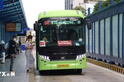 Tăng chuyến xe buýt phục vụ sinh viên tại Đại học Quốc gia Thành phố Hồ Chí Minh