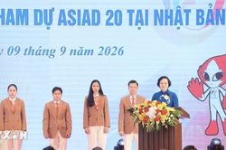 Lễ xuất quân Đoàn Thể thao Việt Nam tham dự ASIAD 20