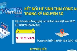 HI-TECH VIETNAM 2026: Kết nối hệ sinh thái công nghệ trong kỷ nguyên số