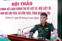 Thống nhất mở rộng tìm kiếm hài cốt liệt sĩ tại Cồn Tiên