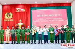 Lai Châu: Biểu dương tập thể, cá nhân xuất sắc trong đấu tranh phòng, chống tội phạm