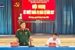 Chi Lăng, Ô Lâm và Vĩnh Gia xét duyệt nghĩa vụ quân sự năm 2027