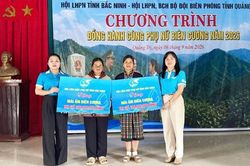 Phụ nữ Bắc Ninh đồng hành cùng phụ nữ biên cương tỉnh Quảng Trị