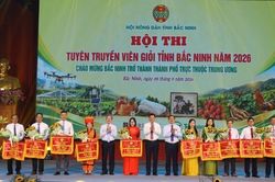 Sôi nổi hội thi Tuyên truyền viên giỏi Hội Nông dân Bắc Ninh