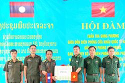 Tăng cường tuần tra song phương bảo vệ biên giới Việt Nam - Lào