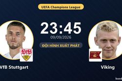 TRỰC TIẾPTrực tiếp VfB Stuttgart vs Viking: Stuttgart kiểm soát bóng nhưng Viking tạo cơ hội, chưa có bàn thắng