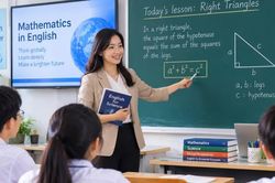 Ai sẽ dạy Toán, khoa học bằng tiếng Anh trong trường phổ thông?
