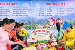 Cụm thi đua số 1 giành giải Nhất hội thi “Mâm bánh dâng Vua”