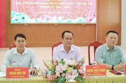Ban Chấp hành Đảng bộ xã Diên Điền xem xét, thống nhất nhiều nội dung quan trọng