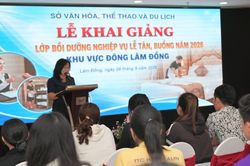 Hơn 200 học viên tham dự tập huấn, bồi dưỡng nghiệp vụ lễ tân, buồng năm 2026