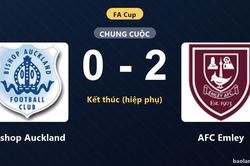 Đánh bại Bishop Auckland, AFC Emley ca khúc khải hoàn ở trận đá lại FA Cup