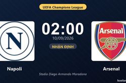 Nhận định Napoli vs Arsenal: Khách tiếp tục bay cao?