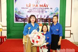 Hội Người Khuyết tật tỉnh Ninh Bình ra mắt Câu lạc bộ Thanh niên khuyết tật