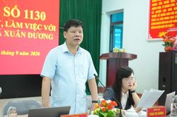Kiểm tra công tác phòng, chống tham nhũng tại xã Xuân Dương