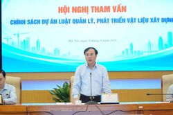 Bộ Xây dựng tham vấn chính sách Luật Quản lý, phát triển vật liệu xây dựng