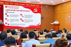 Đảng bộ MTTQ, các đoàn thể TW quán triệt chỉ thị mới của Đảng, lấy kết quả công việc làm thước đo