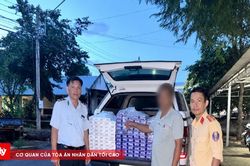 Đồng Nai phát hiện 1.490 bao thuốc lá ngoại nhập lậu trên Quốc lộ 13