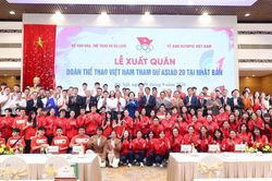 Lễ xuất quân đoàn thể thao Việt Nam dự ASIAD 20