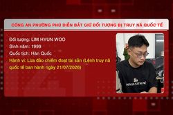 Công an phường Phú Diễn bắt giữ đối tượng bị truy nã quốc tế