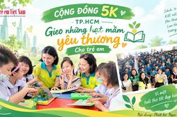 Cộng đồng 5K TP. HCM: Từ những đóng góp nhỏ đến hành trình vì trẻ em