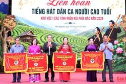 Cao Bằng đoạt giải nhất Liên hoan Tiếng hát dân ca người cao tuổi khu vực I các tỉnh miền núi phía Bắc