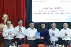 Đại học Thái Nguyên sẽ hỗ trợ xây dựng Trạm Y tế xã Trường Hà theo mô hình 'Trạm y tế kiểu mẫu'