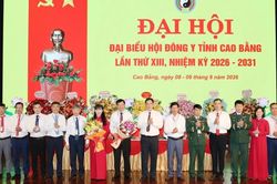 Phó Bí thư Tỉnh ủy Vũ Hồng Quang: Hội Đông y hợp tác nghiên cứu cây dược liệu, sản phẩm y học cổ truyền của Cao Bằng