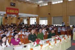 Bồi dưỡng diễn tập chiến đấu phòng thủ và phòng thủ dân sự cấp xã