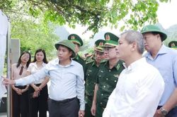 Bộ Tư lệnh Bộ đội Biên phòng khảo sát và làm việc tại tỉnh về công tác quản lý cửa khẩu